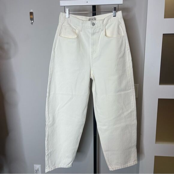 ETICA New Iris Relaxed barrel jeans denim - Picture 6 of 8